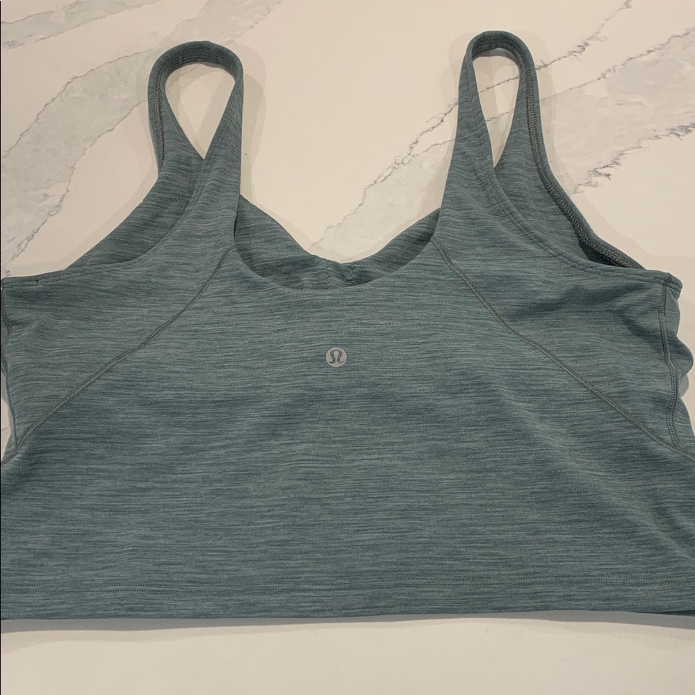 Lululemon Align Tank Size 14 Heathered Tidewater Teal